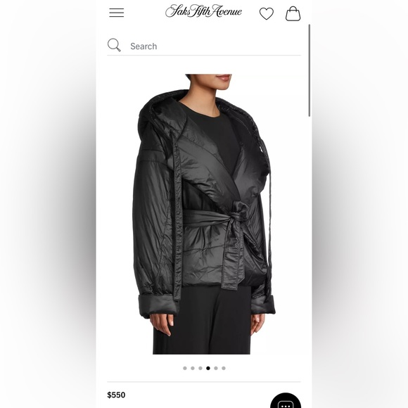 Norma Kamali Short Sleeping Bag Coat in size XS/S - Picture 1 of 5